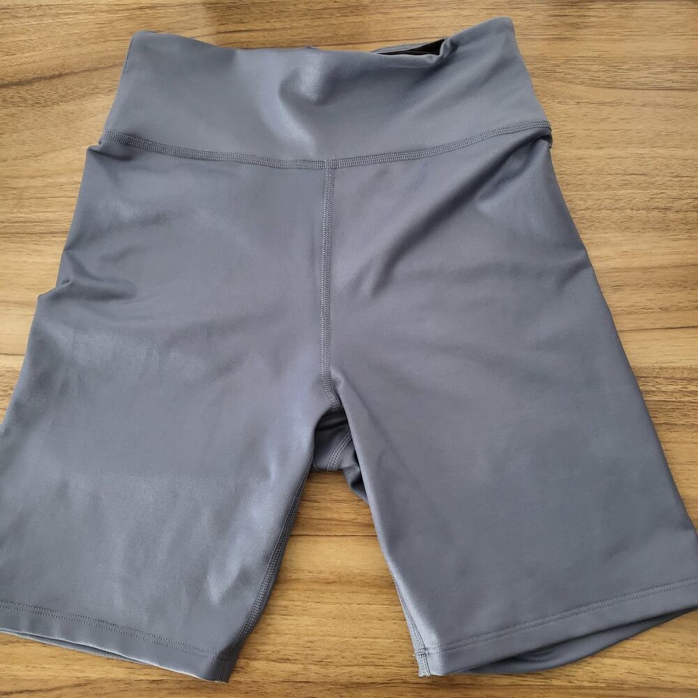 Abercrombie & Fitch Active Compression Sheen Biker Shorts